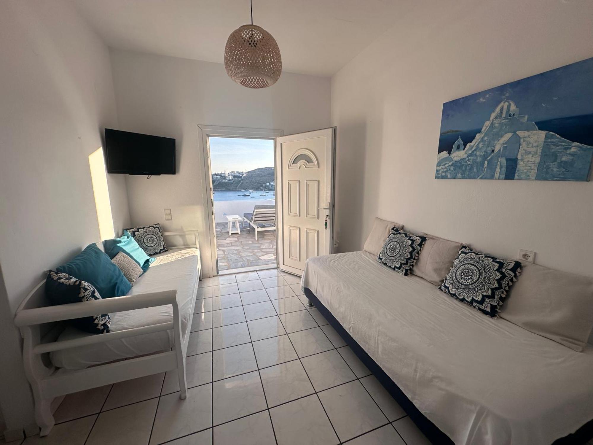 Revel Mykonos 3 Apartment ออร์นอส ภายนอก รูปภาพ
