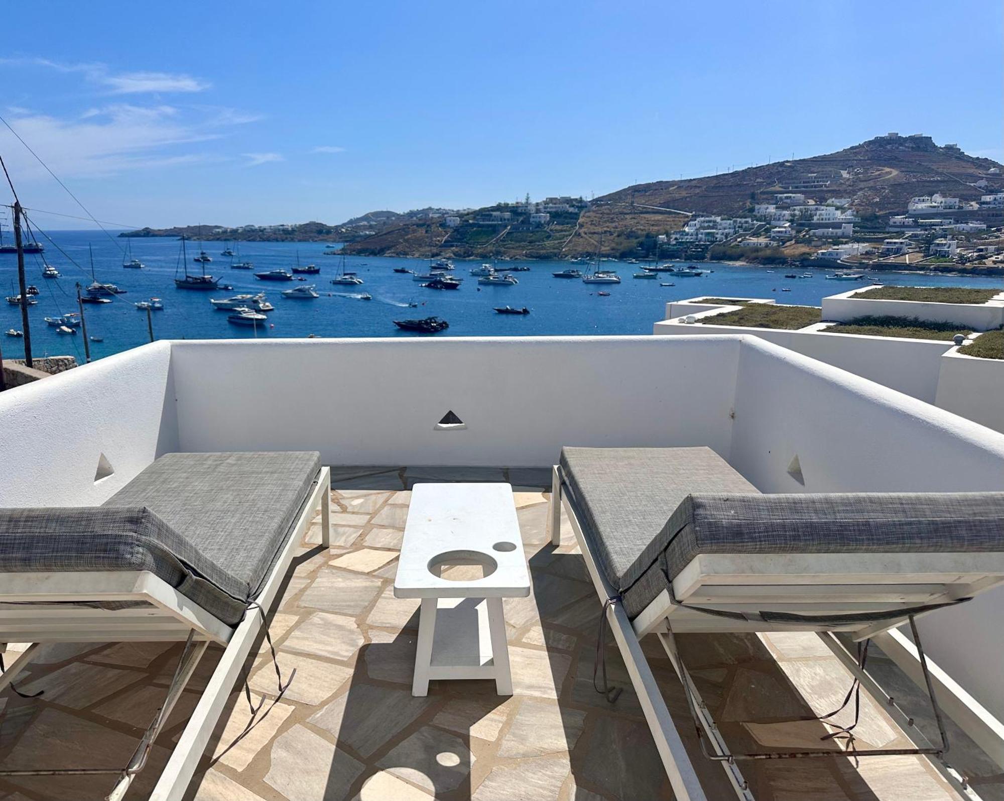 Revel Mykonos 3 Apartment ออร์นอส ภายนอก รูปภาพ